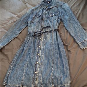 Denim dress
